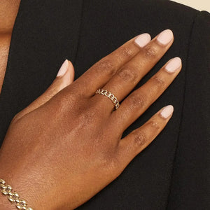 Timeless 1956 Curb Link Ring – Classic Elegance for Every Occasion.