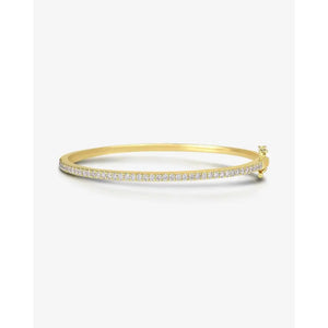 Timeless Elegance: Classic Diamond Bangle.