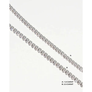 Versatile Multiway Tennis Choker & Double Wrap Bracelet Set.