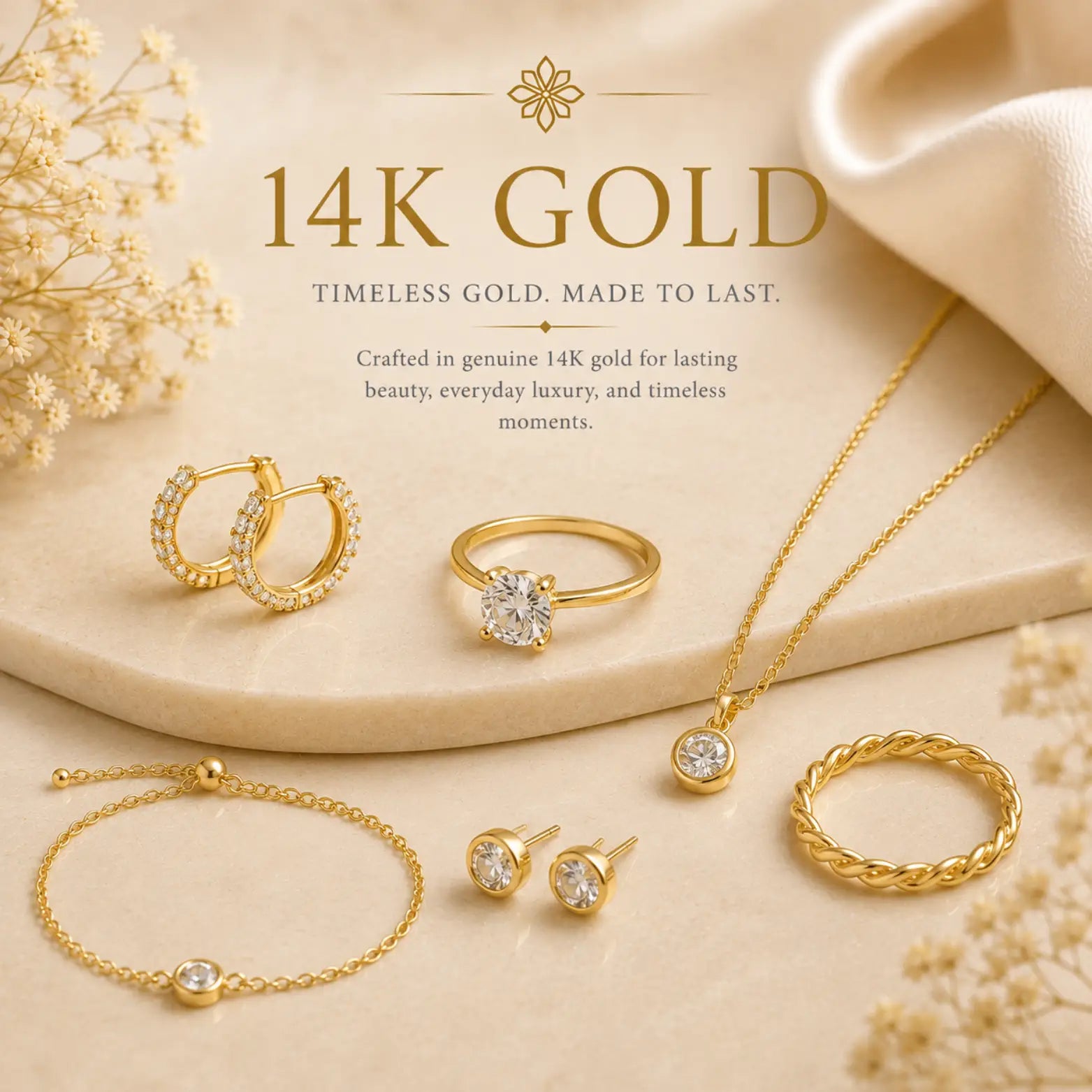 14K Gold