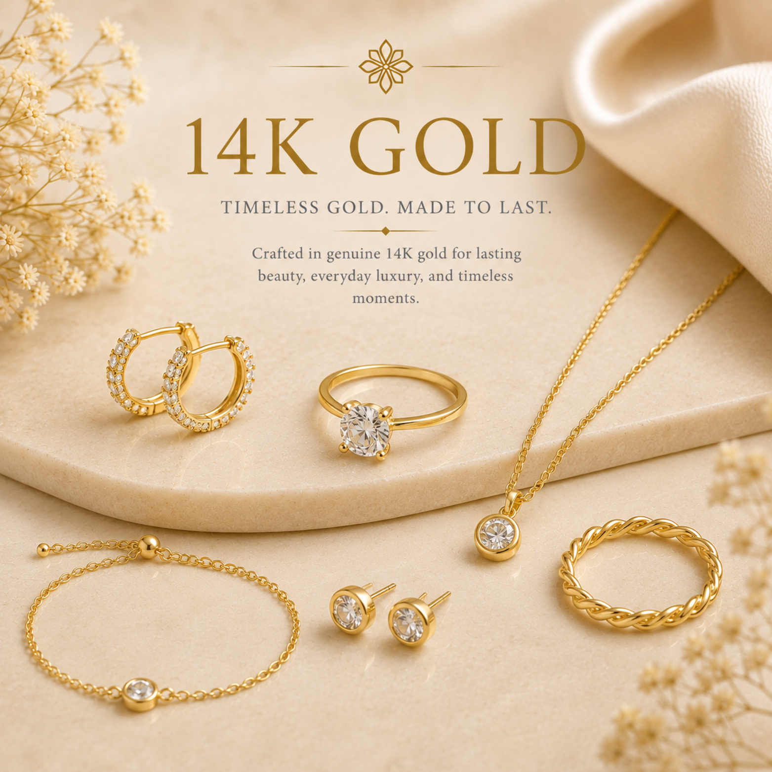 14K Gold