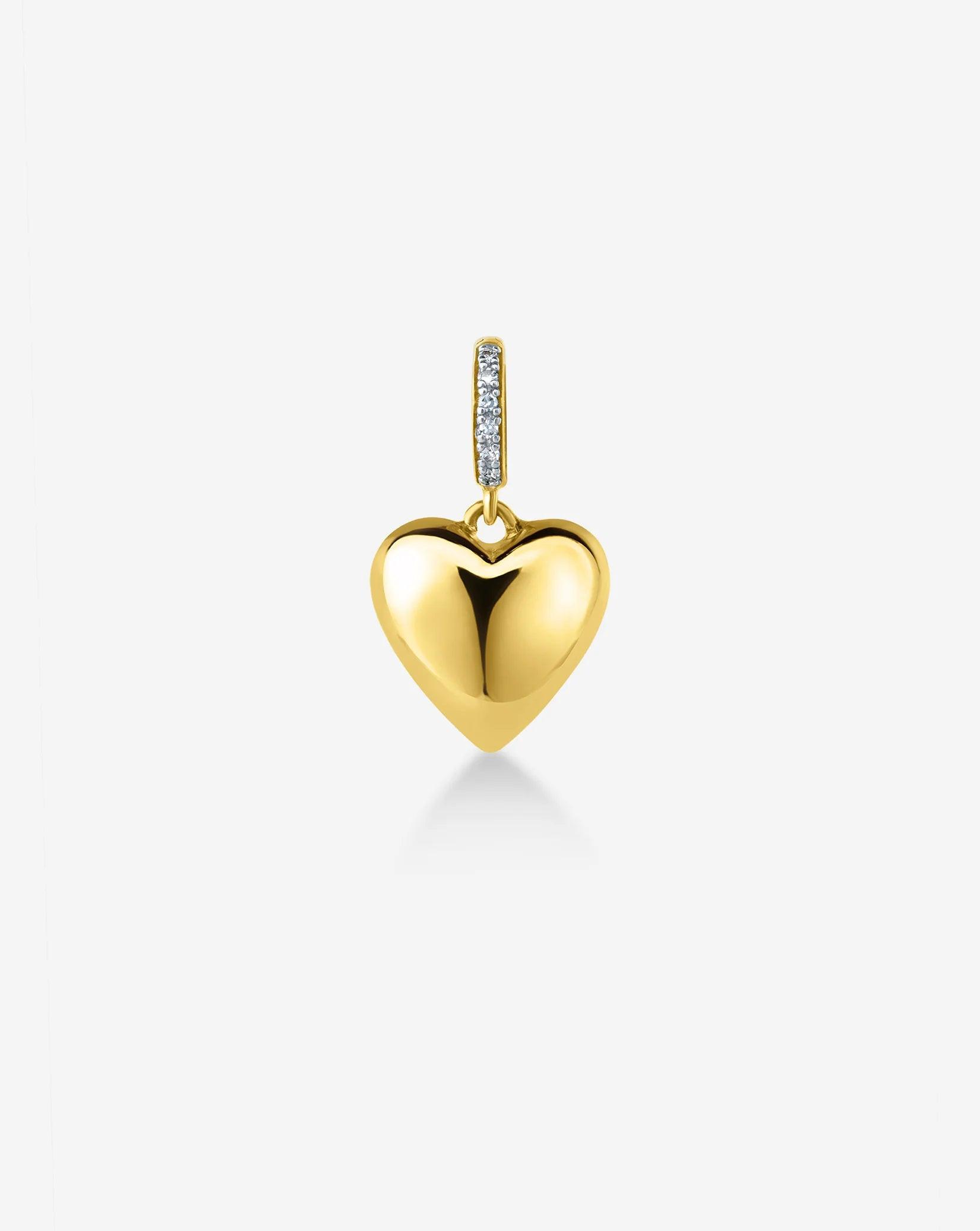 Personalized Engravable Heart Charm - A Timeless Keepsake.
