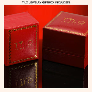 14K Yellow Gold Heart Halo CZ Stud Earrings, with Secure Butterfly Push-Backs, Solid 14K Gold Dainty Heart Studs, by TILO Jewelry