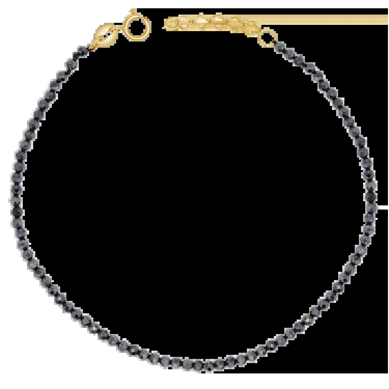 Black Onyx Beaded Bracelet