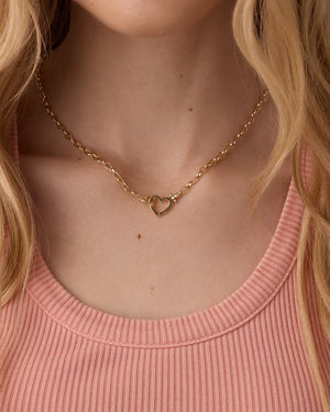 Heart Necklace NikNenz™ Premium Gold & Diamonds