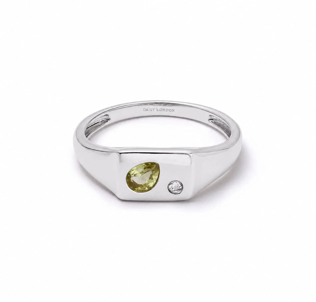 Estée Lalonde Birthstone Pinky Ring Sterling Silver