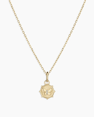 Diamond Butterfly Charm Necklace NikNenz™ Premium Gold & Diamonds
