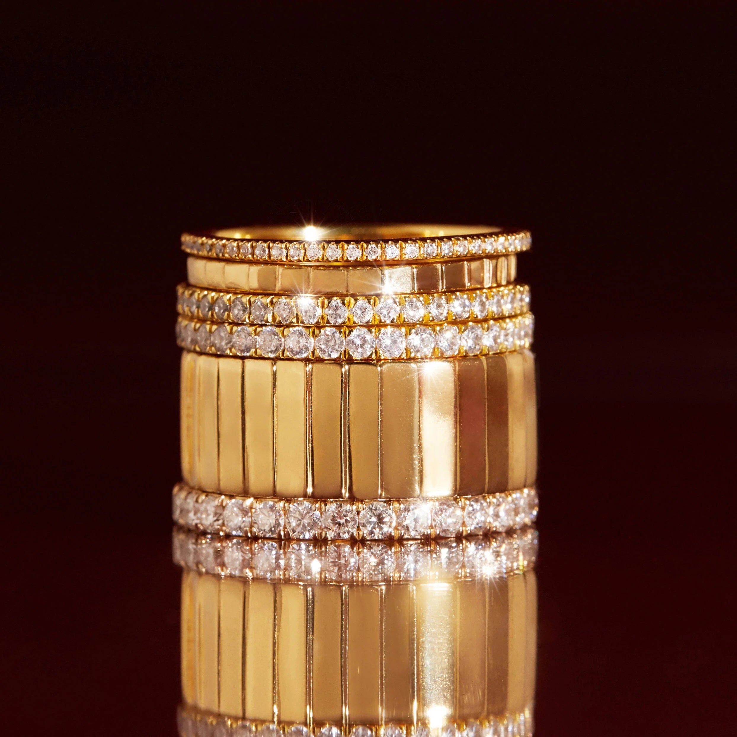 Mini Infinity Ring NikNenz™ Premium Gold & Diamonds