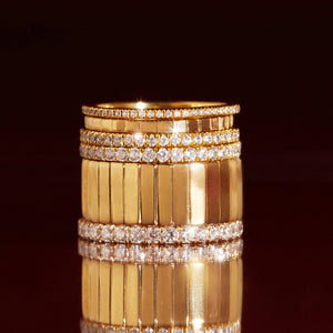 Mini Infinity Ring NikNenz™ Premium Gold & Diamonds