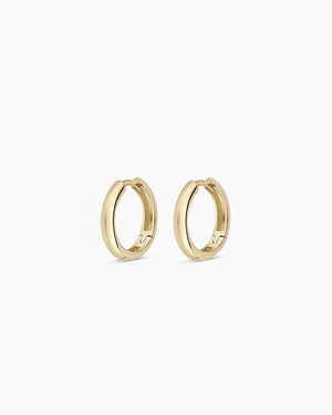 14K Gold Lou Helium Huggies