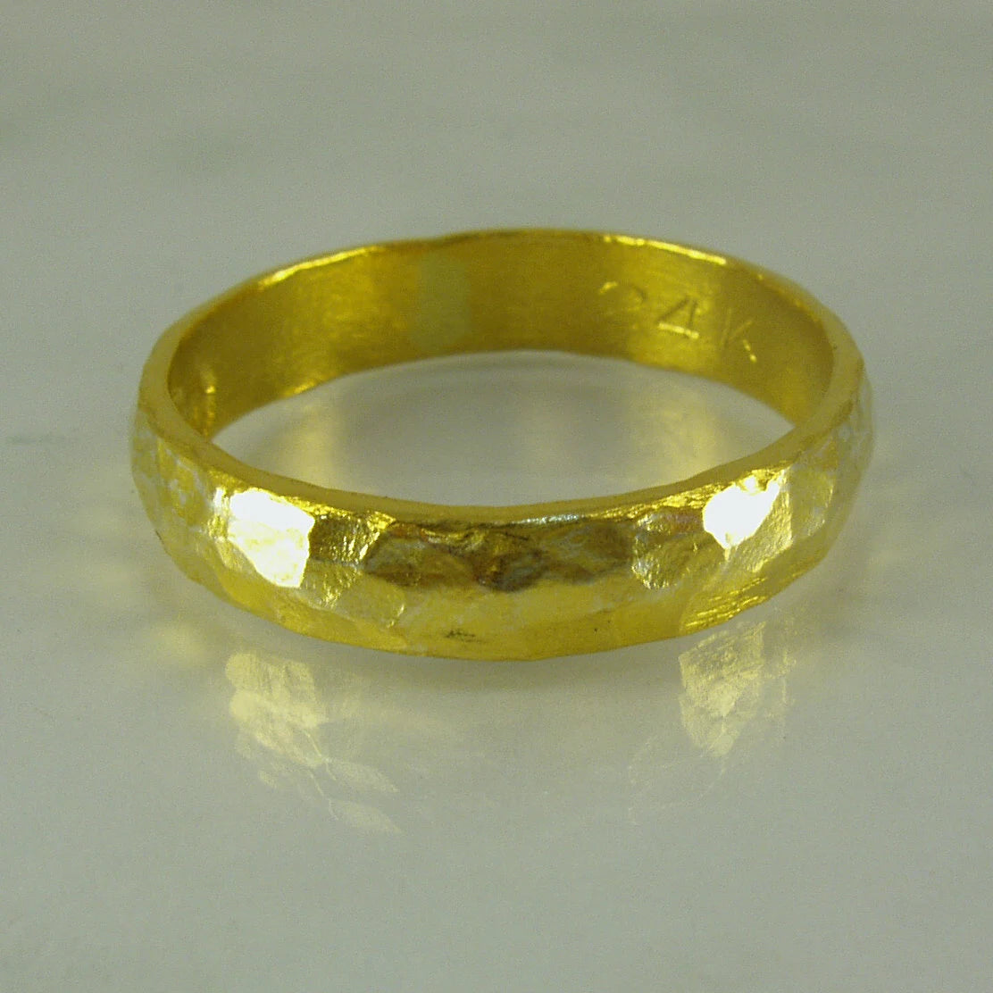 24 Karat Ring,Wedding Bands Women,Wedding Band Mens,Wedding Bands for Men,Wedding Bands for Women,Wedding Band Unique, Unisex,Pure Gold Ring