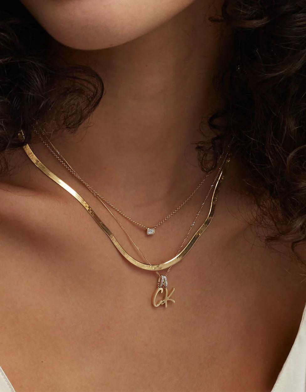 Elegant Script Initial Pendant - Personalize Your Style!.