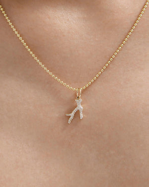 Stunning Diamond Coral Charm - Elevate Your Jewelry Collection!.