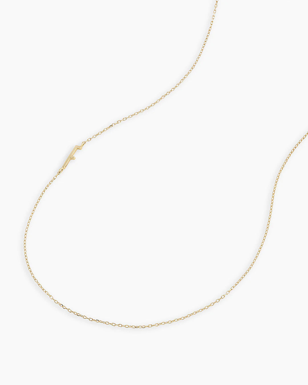 14K Gold Alphabet Necklace NikNenz™ Premium Gold & Diamonds