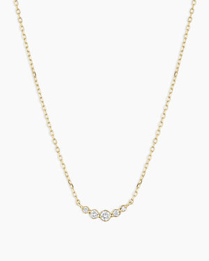Elle Diamond Cluster Necklace