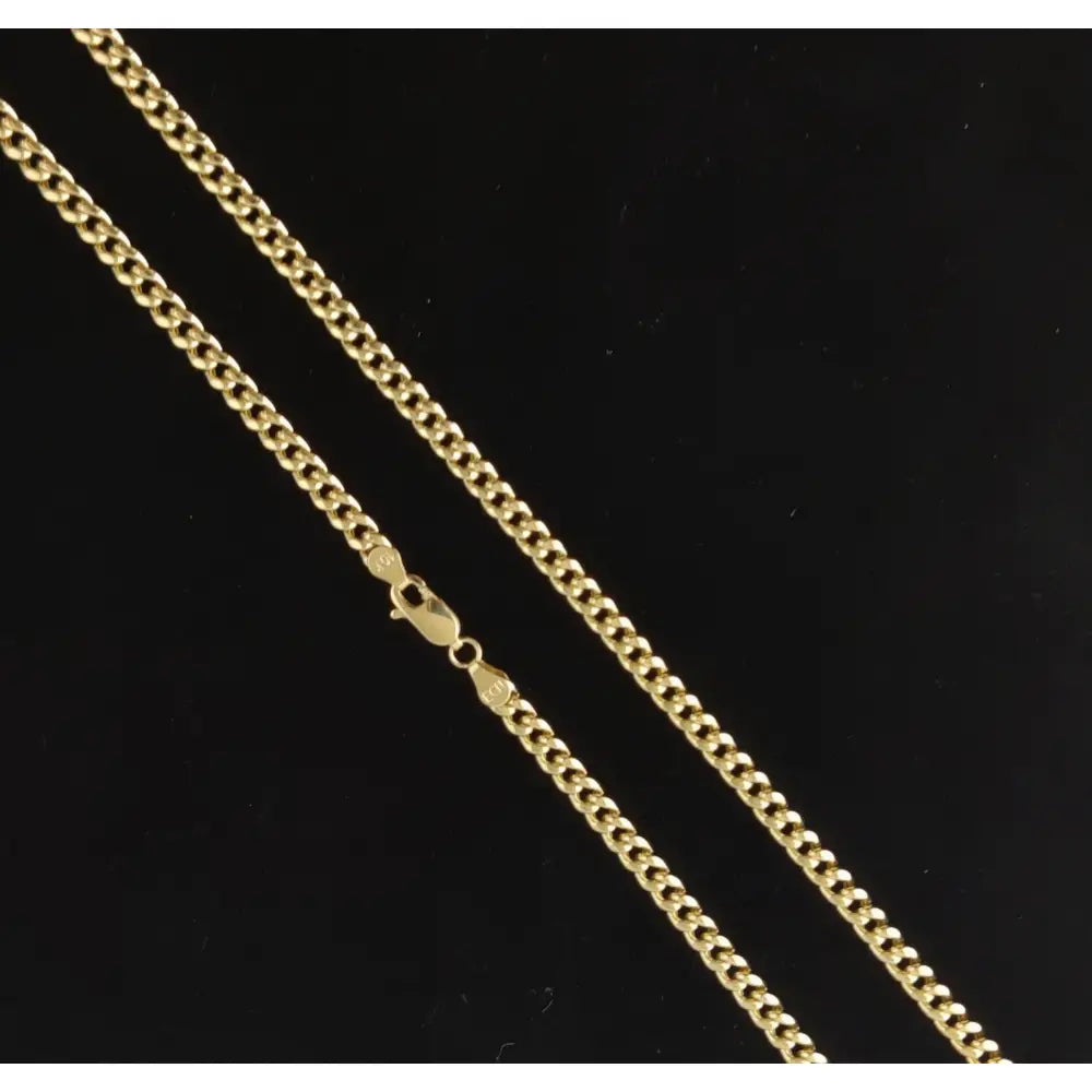 10K Real Gold Miami Cuban Link Chain Necklace and Bracelet,10K Gold Miami Cuban 2Mm - 6.8Mm, 10K Gold Chain, Real Gold Men and Women Chain