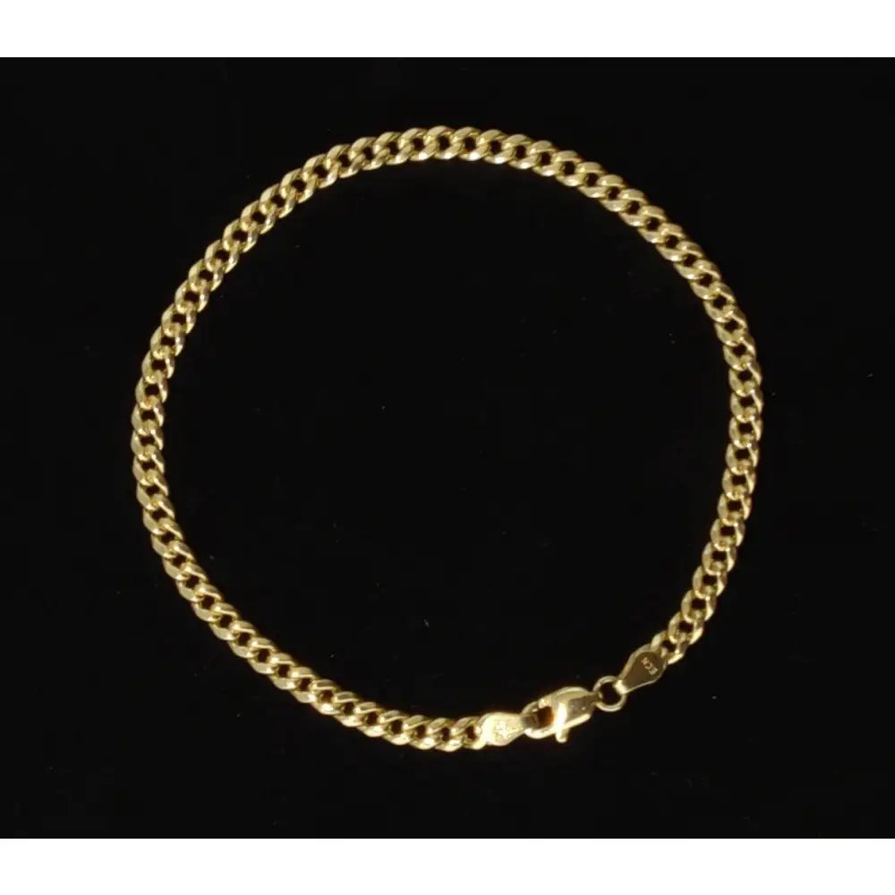 10K Real Gold Miami Cuban Link Chain Necklace and Bracelet,10K Gold Miami Cuban 2Mm - 6.8Mm, 10K Gold Chain, Real Gold Men and Women Chain