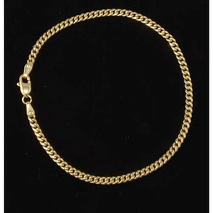 10K Real Gold Miami Cuban Link Chain Necklace and Bracelet,10K Gold Miami Cuban 2Mm - 6.8Mm, 10K Gold Chain, Real Gold Men and Women Chain
