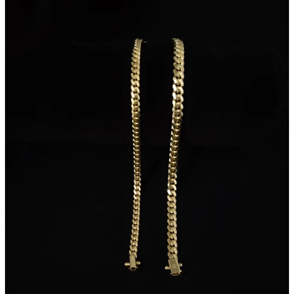 10K Real SOLID Gold Miami Cuban Chain Bracelet, Real Solid Gold Miami Cuban Bracelet, SOLID 10K Gold Bracelet, 10K Gold Miami Cuban Bracelet
