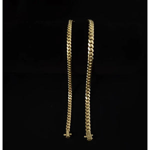 10K Real SOLID Gold Miami Cuban Chain Bracelet, Real Solid Gold Miami Cuban Bracelet, SOLID 10K Gold Bracelet, 10K Gold Miami Cuban Bracelet