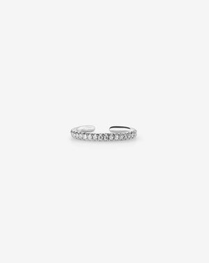 Radiant Diamond Ear Cuff: Elevate Your Elegance.