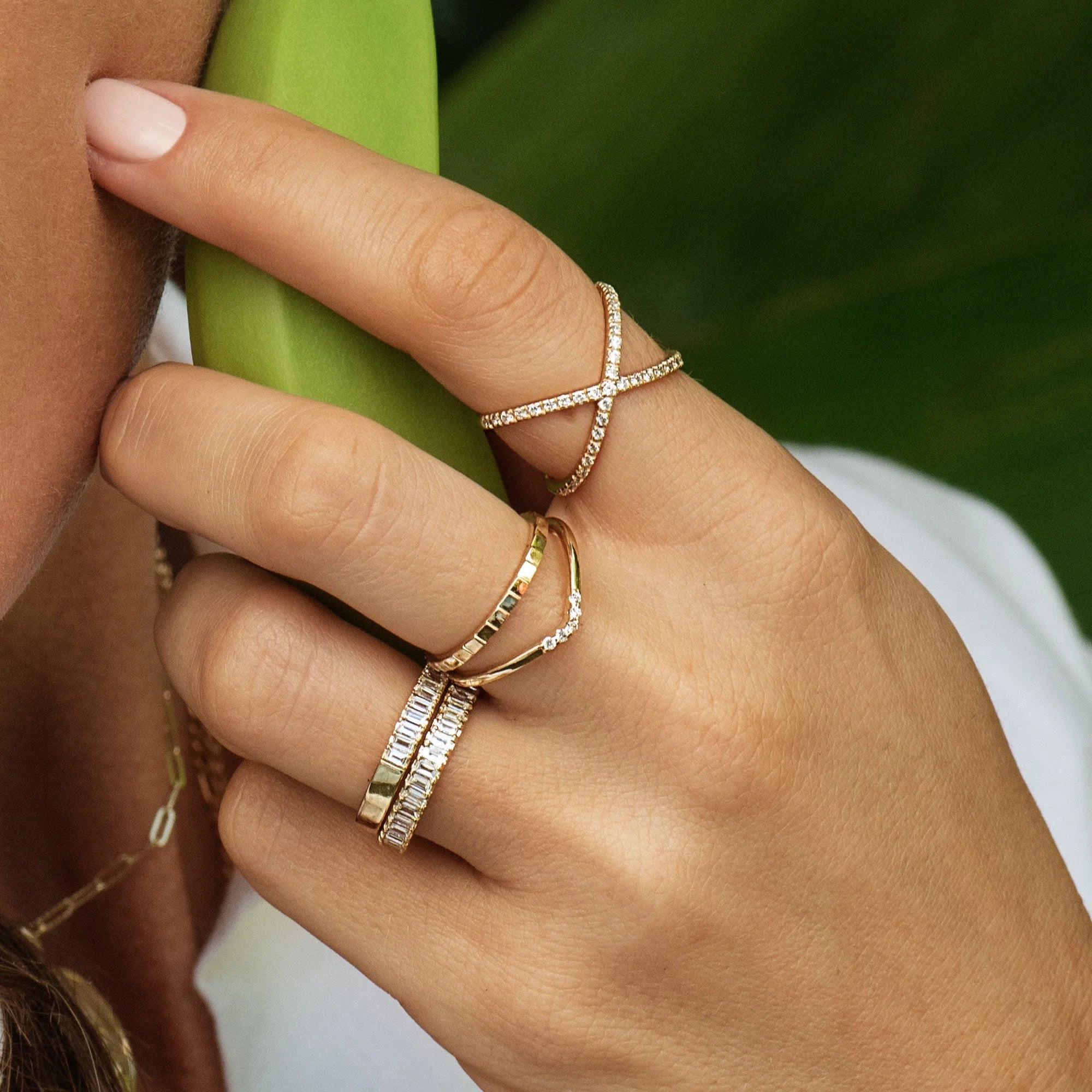 Mini Infinity Ring NikNenz™ Premium Gold & Diamonds