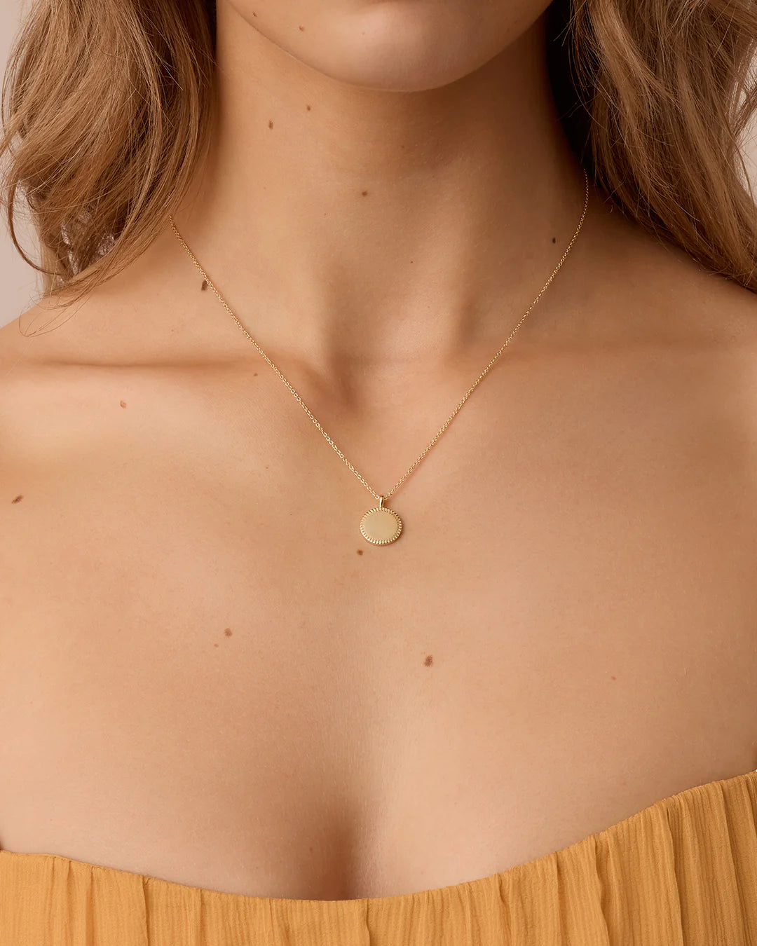 Coin Necklace (Gold) NikNenz™ Premium Gold & Diamonds