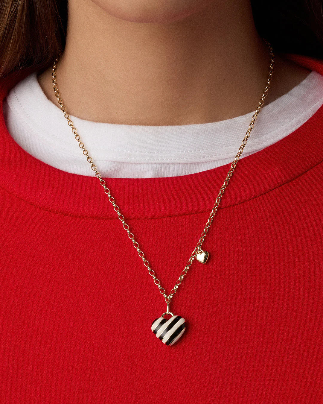 Campbell Heart Necklace NikNenz™ Premium Gold & Diamonds