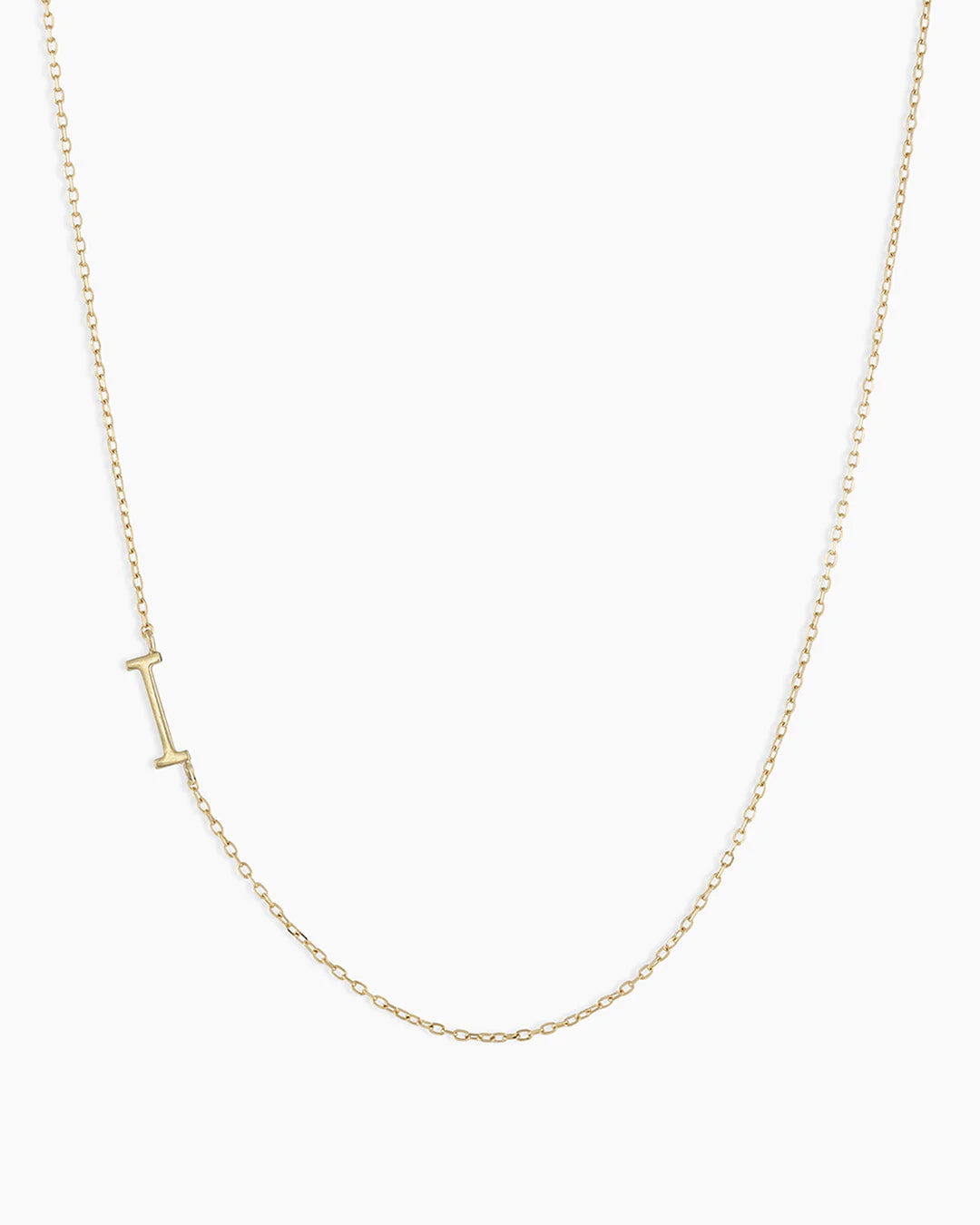 14K Gold Alphabet Necklace NikNenz™ Premium Gold & Diamonds