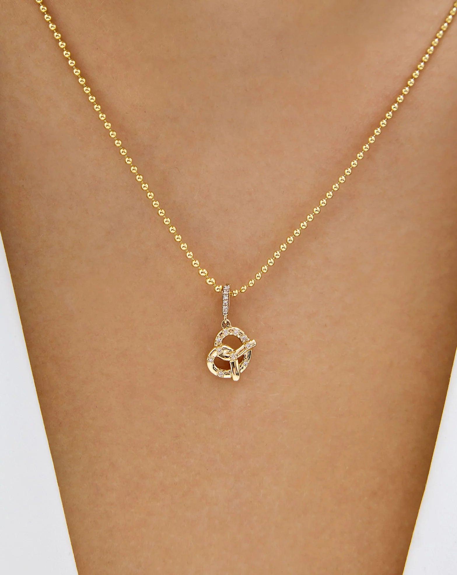 Pretzel Charm.