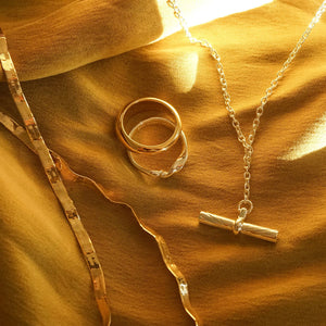 Estée Lalonde Dome Ring 18Ct Gold Plate