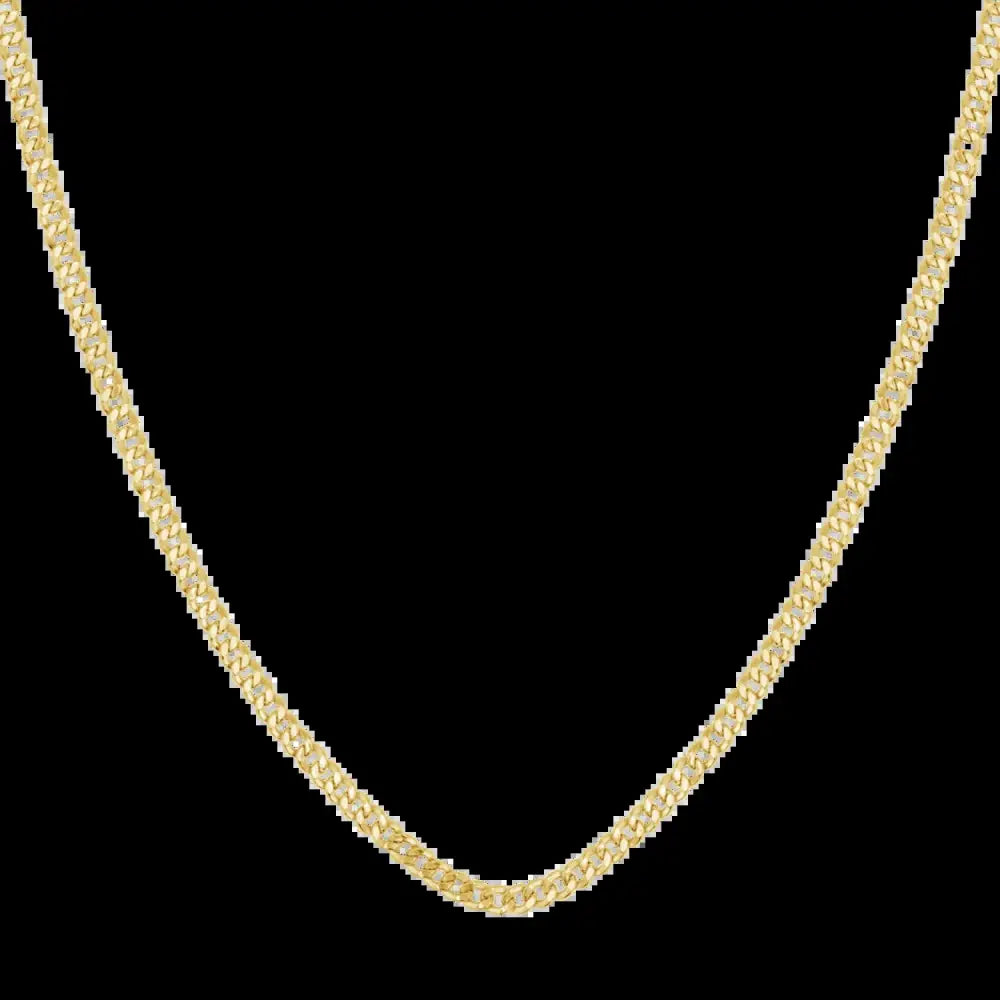 14K Dainty Cuban Link Chain Necklace