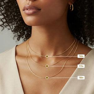 14K Gold Diamond Cut Cable Chain, Available in 14K Yellow or White Gold, Pendant Chain Necklace