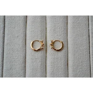 14K Gold Filled White Opal Marquise Huggie Hoop Earrings – Dreamy Gemstone Hoops for Birthdays & Everyday Luxe.