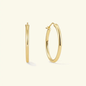 14K Gold Hoop Earrings for Women Small Hoop Earrings Gold Filled Earrings Gold Hoops Large Hoops Minimalist Earrings Valentines Gift for Her