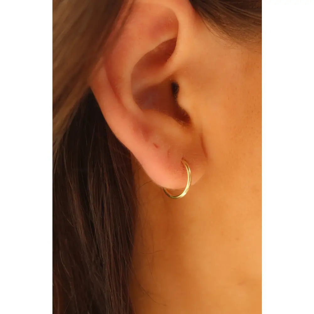 14K Gold Hoop Earrings, Gold Earrings, Gold Hoops, Hoop Earrings, Minimalist Gold Earrings, Hoop Earring Gold, Dainty Gold Hoops, Small Hoop