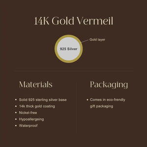 14K Gold Vermeil Diamond Stud Earrings: Elegant Minimalist Jewelry, Ohrstecker Gold, Ohrringe Gold