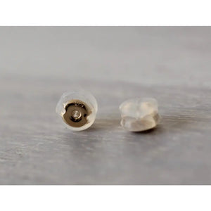 14K Silicone Earring Backs, Extra Earring Backs, Solid Gold Earring Backs, Earring Clutches, Butterfly Backing