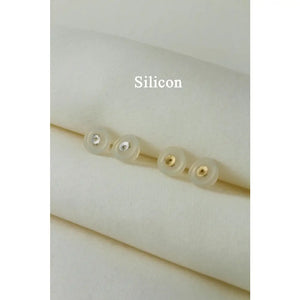 14K Solid Gold Earring Backings, Butterfly Ear Nuts, Replacement Stud Push Backs.