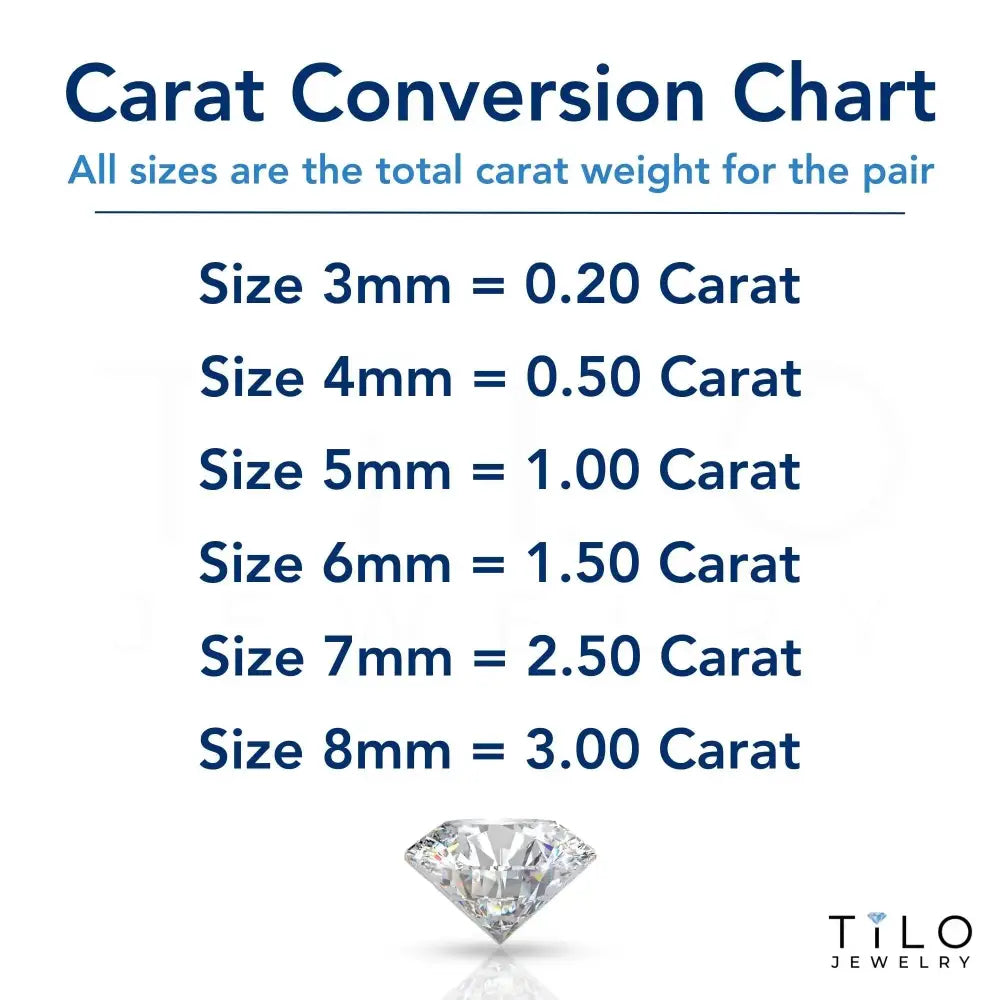 14K Solid Yellow Gold Basket Set round CZ Stud Earrings, Push Back Simulated Diamond Studs, Sleeper Cz Studs, Unisex, by TILO Jewelry