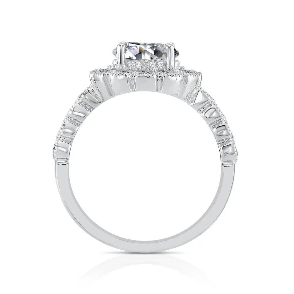 14K Yellow Gold Diamond Infinity Ring - 0.14Ct - Timeless Gift for Her, Perfect for Anniversaries & Everyday Elegance.