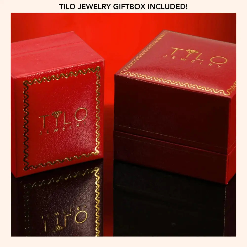 14K Yellow Gold Heart Halo CZ Stud Earrings, with Secure Butterfly Push-Backs, Solid 14K Gold Dainty Heart Studs, by TILO Jewelry