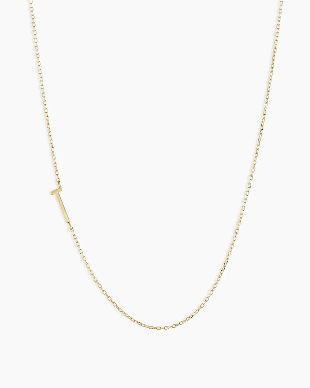 14K Gold Alphabet Necklace NikNenz™ Premium Gold & Diamonds