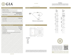 2.85 Carat Exquisite Natural Diamond in Whisper Thin® Setting.
