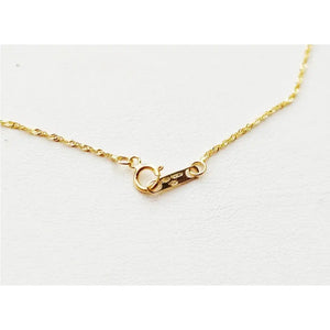 18K Gold Anklet (750/1000) Singapore Link – Solid Yellow Gold Ankle Chain – 18-Karat Women'S Ankle Bracelet – Gift for Women