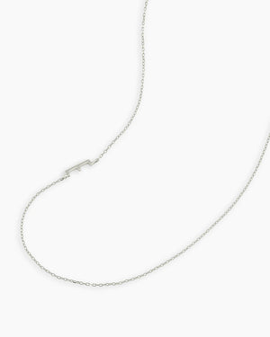 14K Gold Alphabet Necklace NikNenz™ Premium Gold & Diamonds