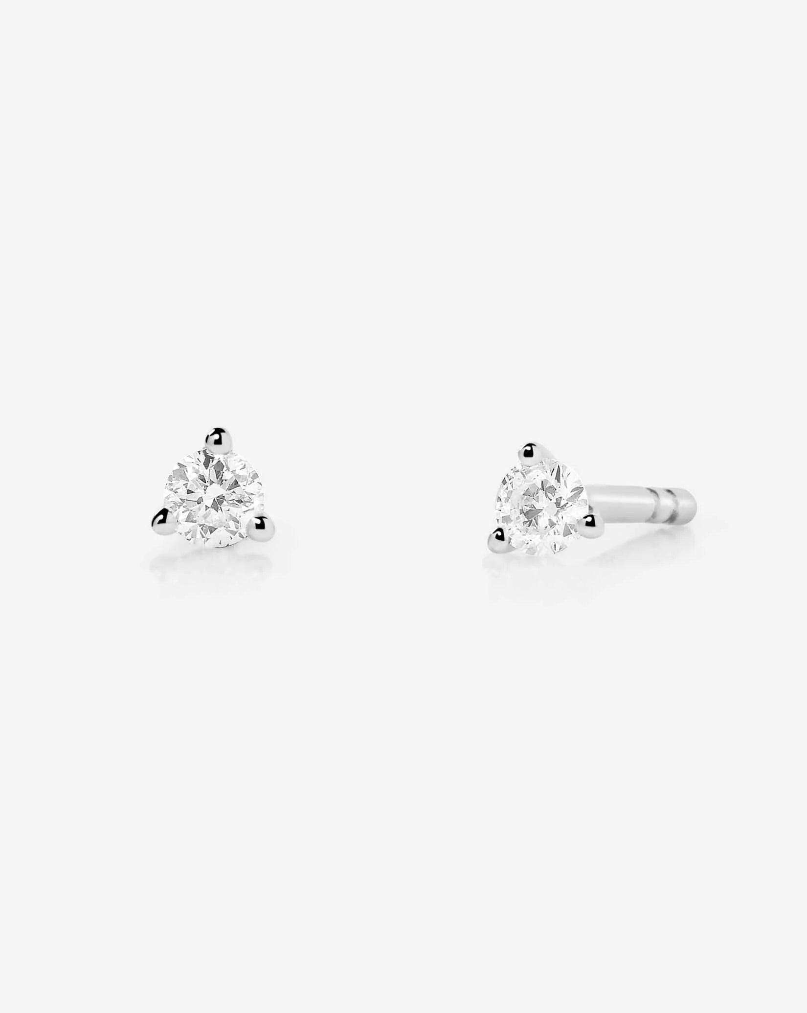 Sparkling Tiny Diamond Studs for Everyday Elegance.