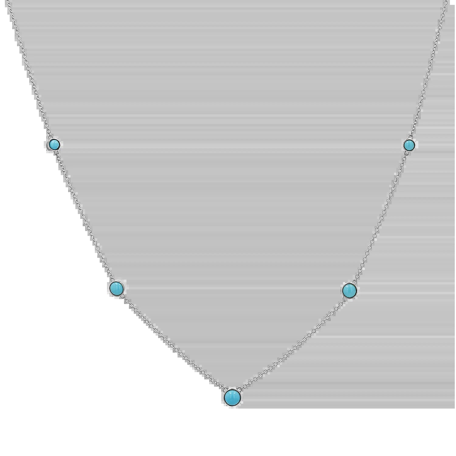 Graduating Genuine Turquoise Necklace