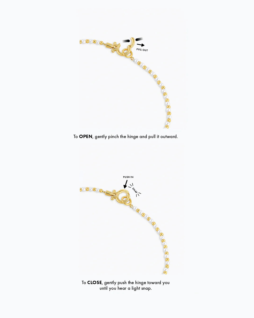 Poppy Pearl Necklace NikNenz™ Premium Gold & Diamonds