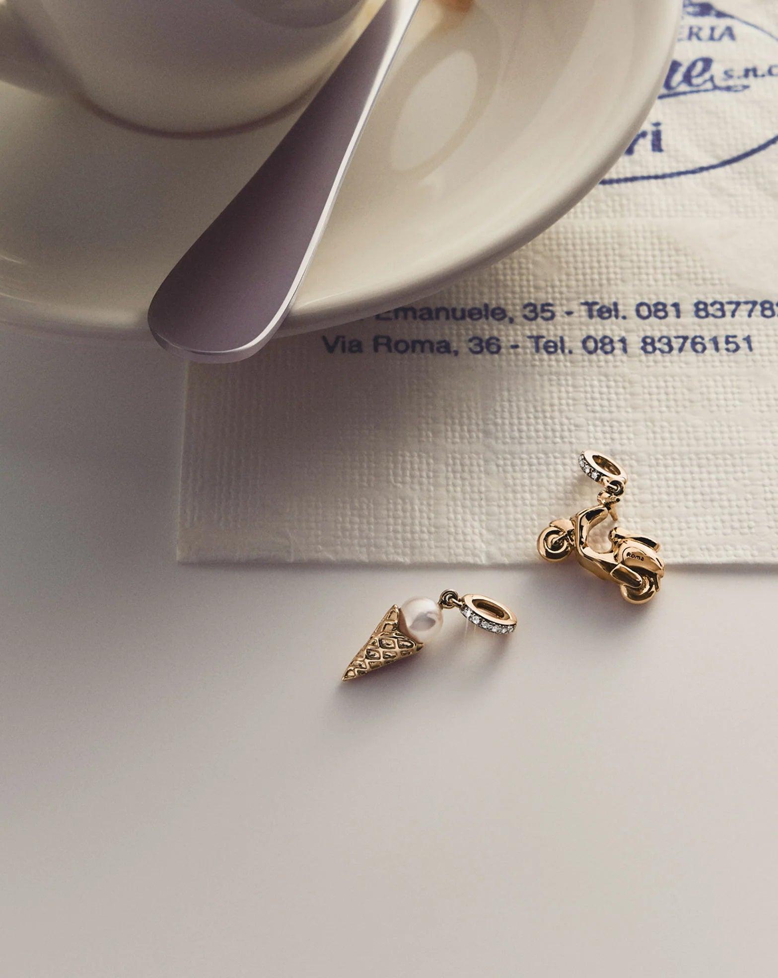 Charming Scooter Pendant for Unique Style.